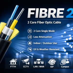 2F (2 Core) Optical Fiber Cable